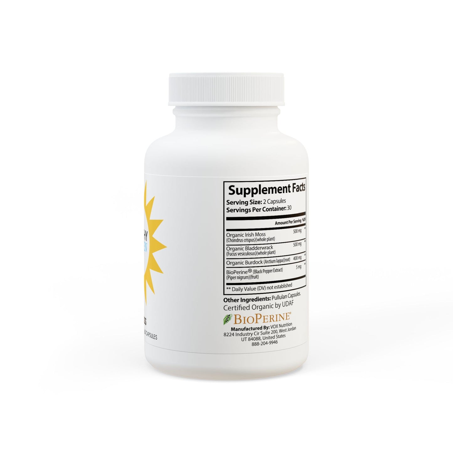 Sea Moss Supplement (60 Capsules).