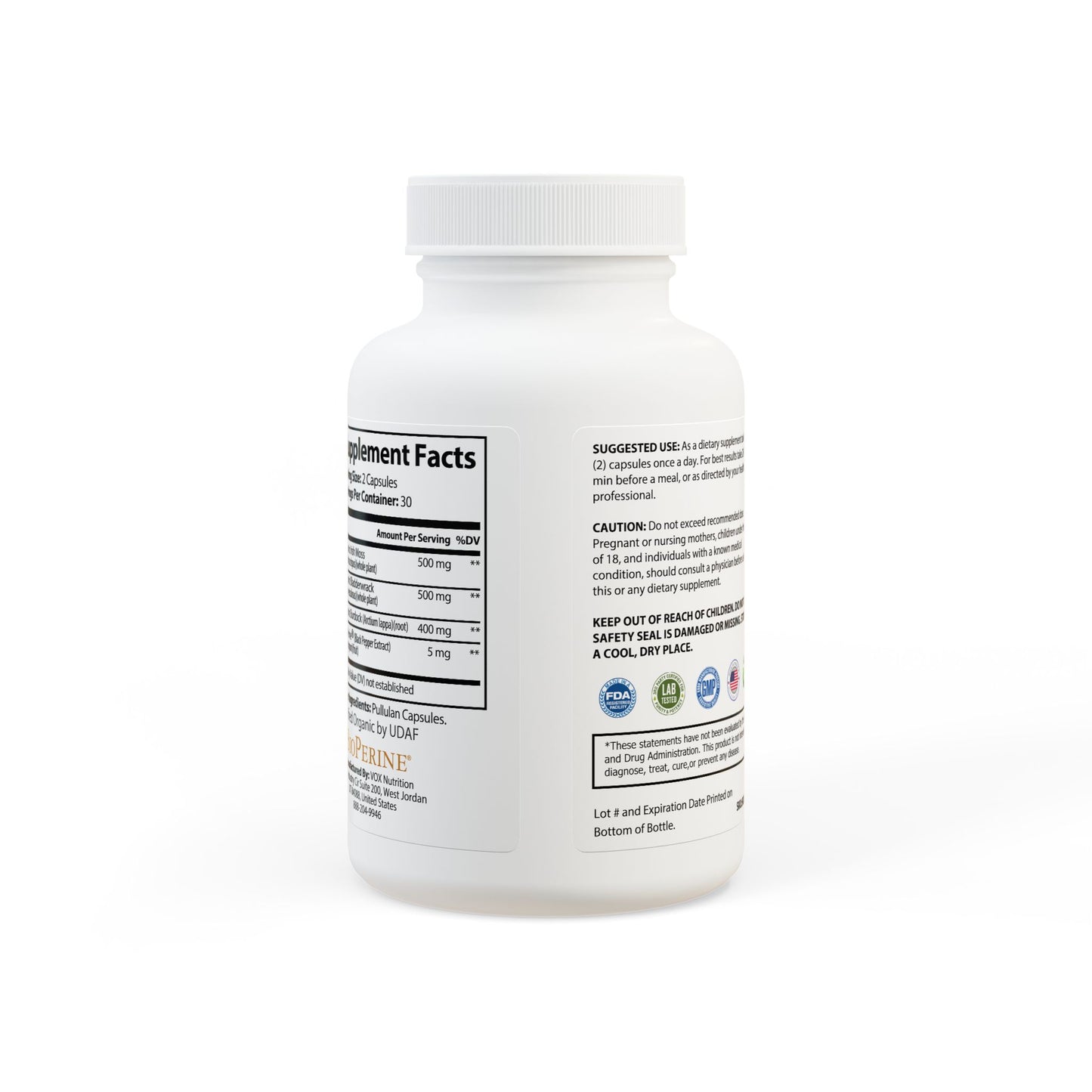 Sea Moss Supplement (60 Capsules).