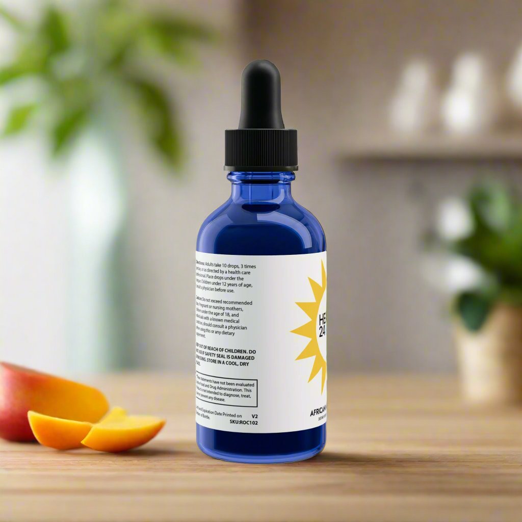 African Mango Drops Supplement (60ml, 2fl.oz).