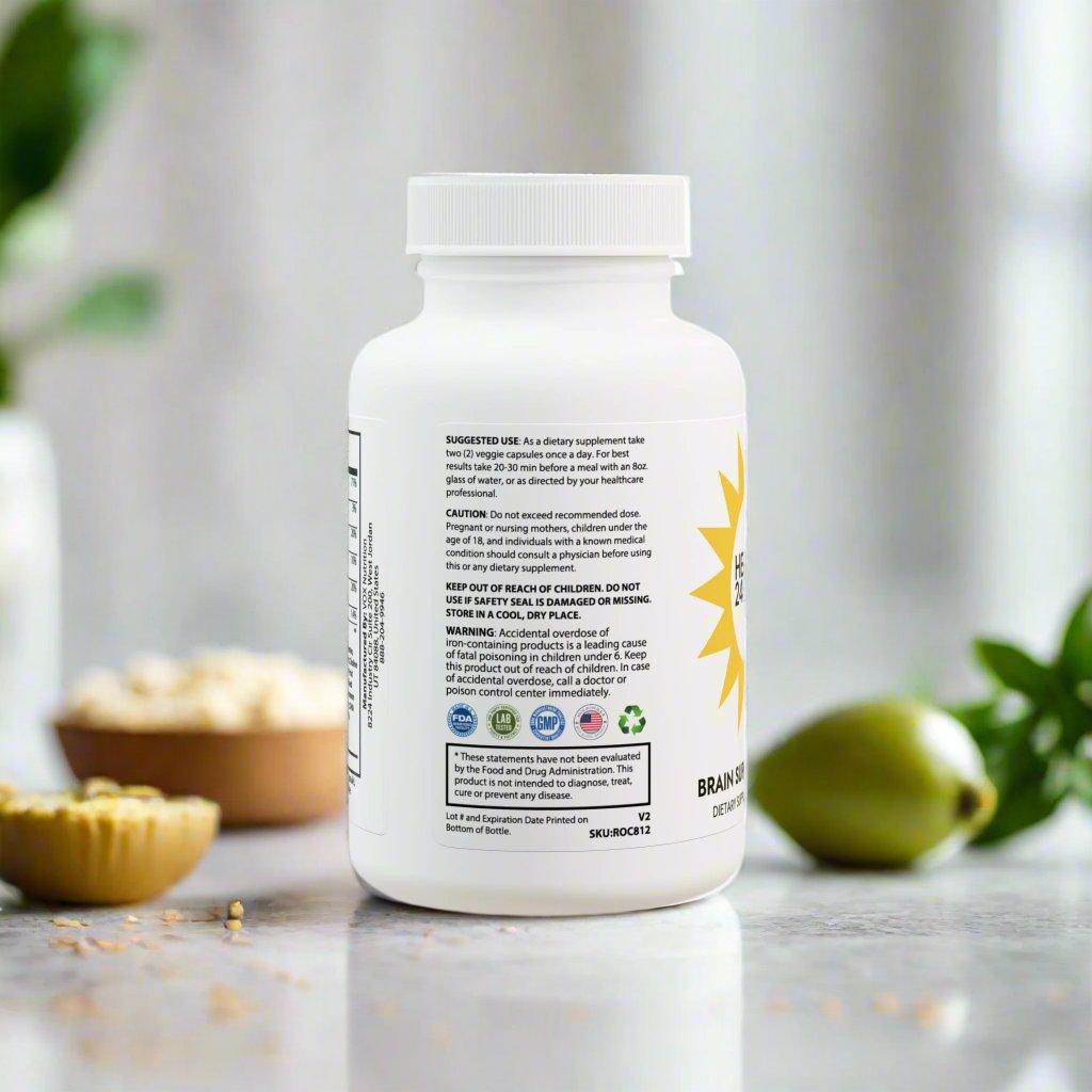 Brain Support Complex Supplement (60 Capsules)2