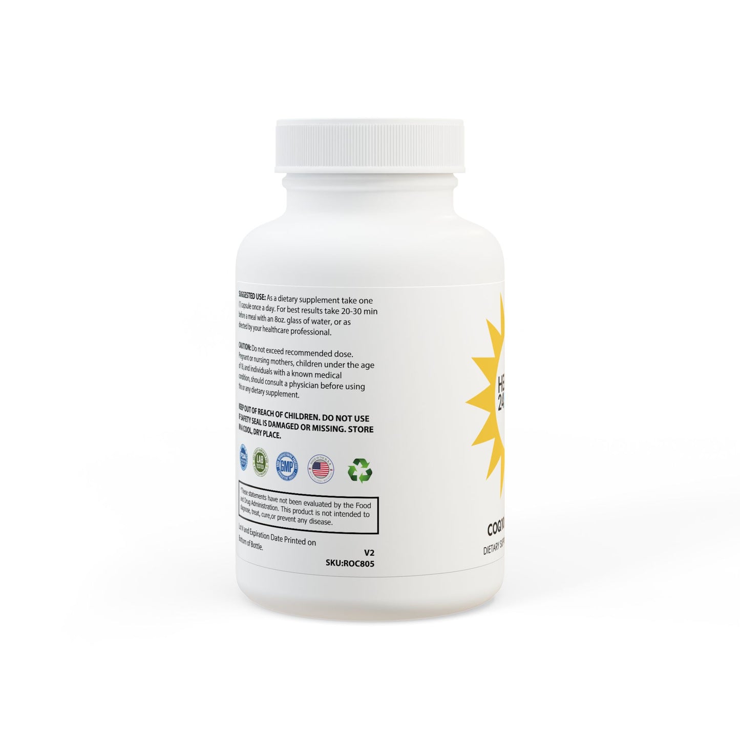 CoQ10 (Ubiquinone) Supplement (30 Capsules).