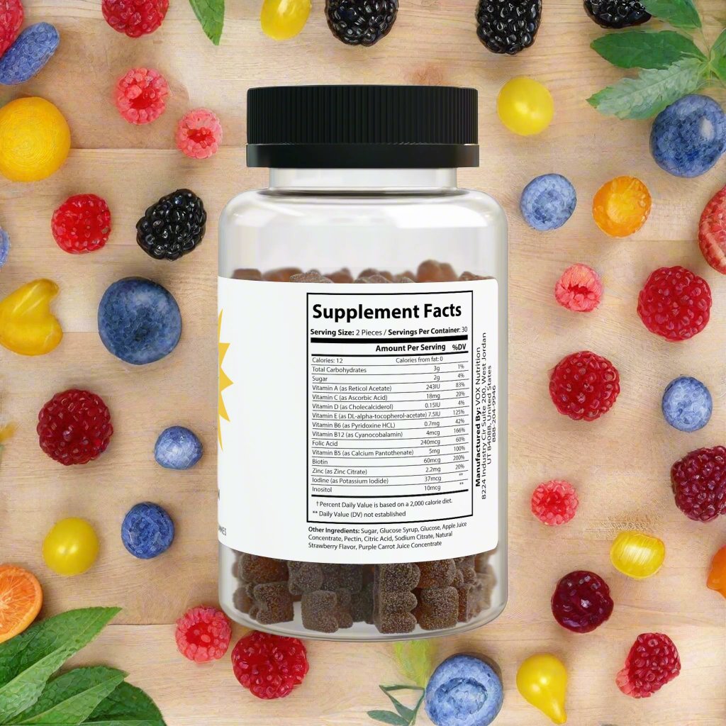 Multivitamin Gummies for Adults (60 Gummies).
