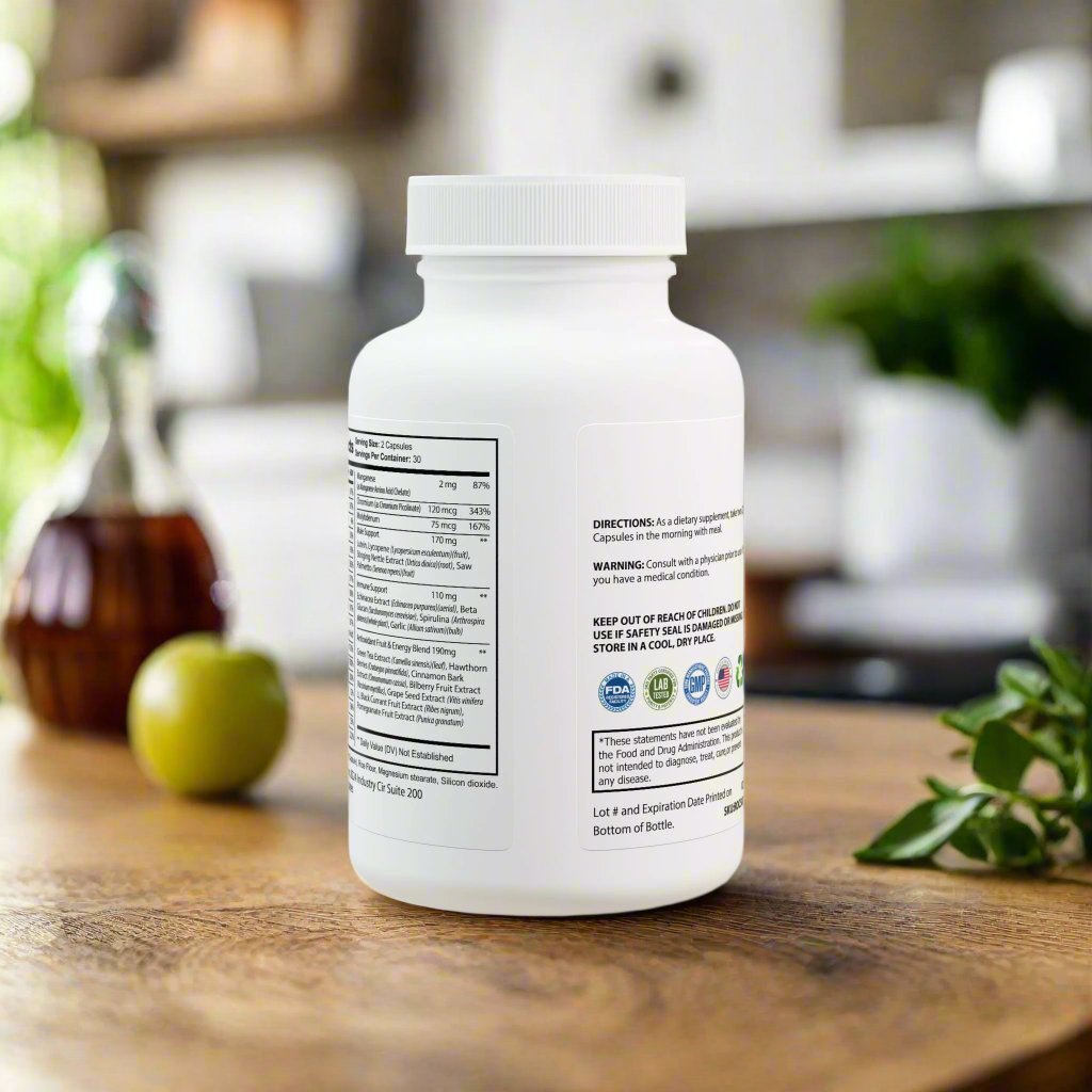 Multivitamin for Men Supplement (60 Capsules)...