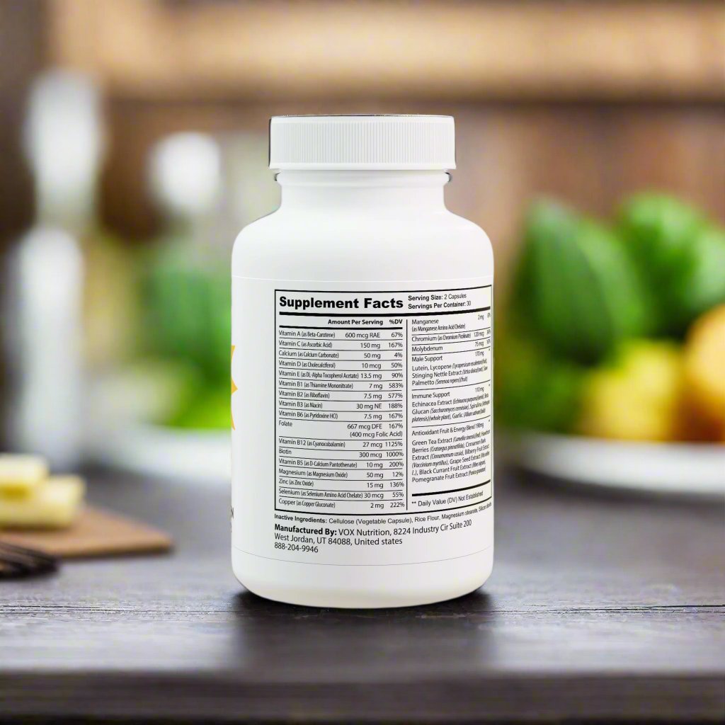 Multivitamin for Men Supplement (60 Capsules)..