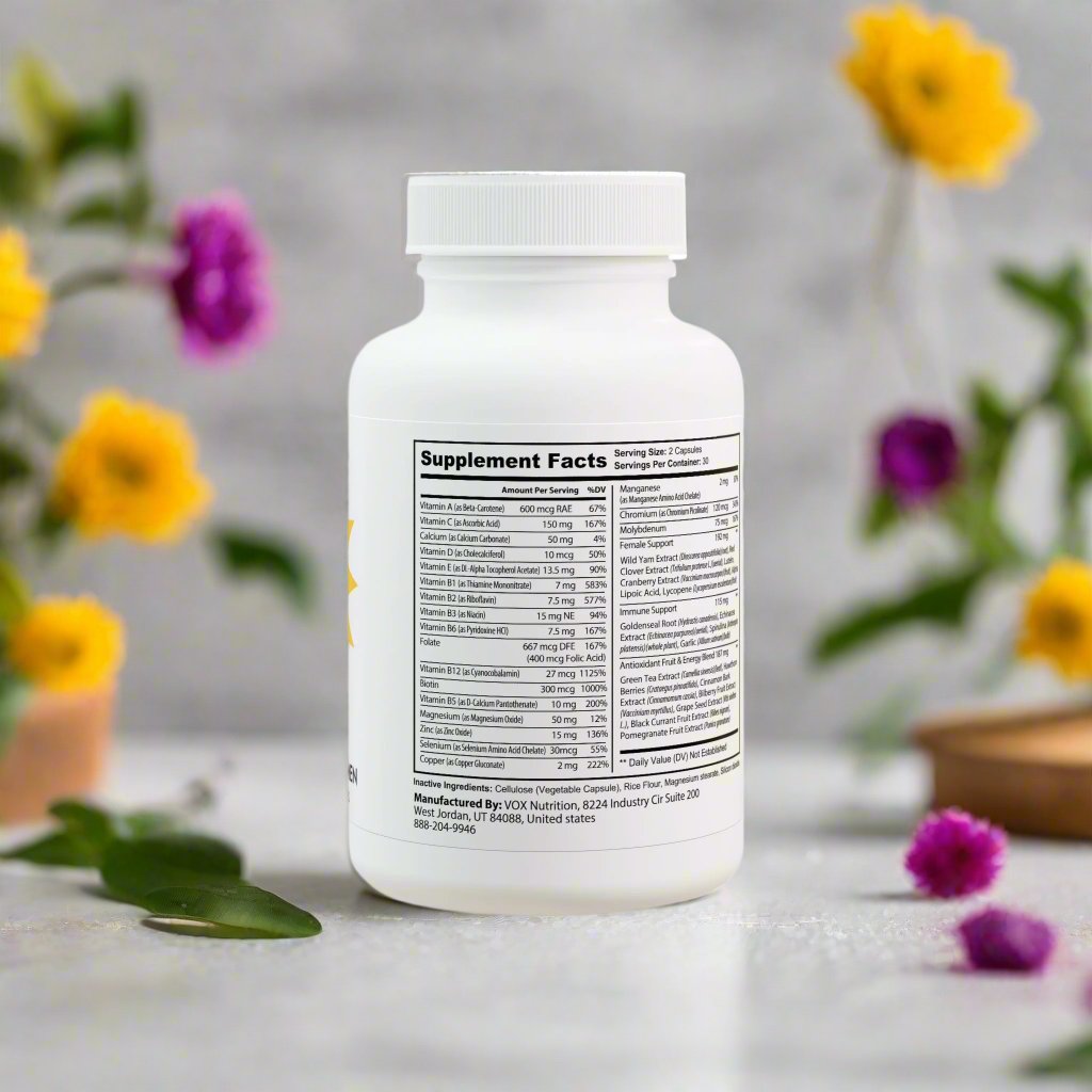 Multivitamin for Women Supplement (60 Capsules)..