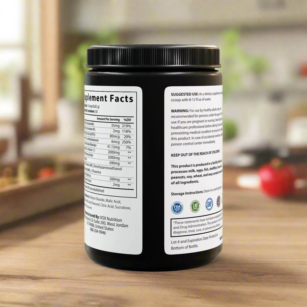 Pre-Workout Supplement, Fruit Punch (204g, 7.1oz)...